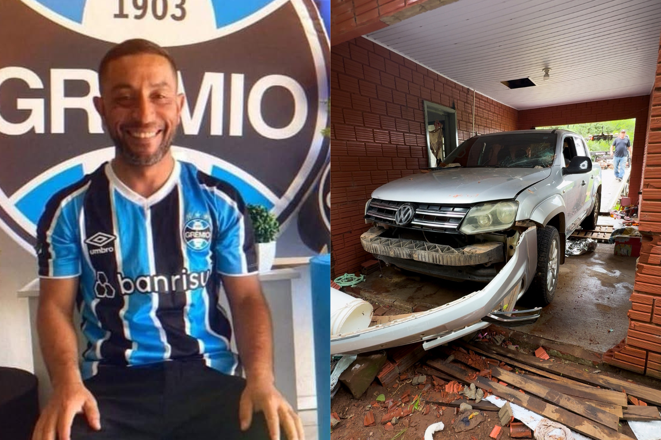 Douglas Rocha tem perna esquerda e pé direito amputados após ataque em Santa Clara do Sul