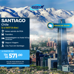 Pacote para Santiago do Chile